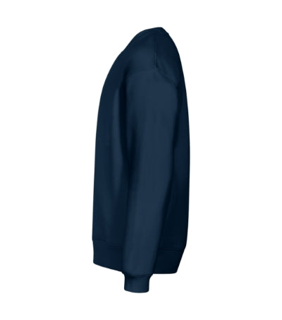 MALFINI VIBE CREW Unisex sweatshirt in navy blue - promotional clothing printed with your company logo