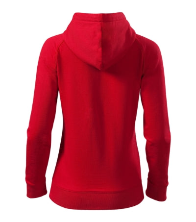 MALFINI Premium VOYAGE Women's sweatshirt in formula red - promotional clothing printed with your company logo