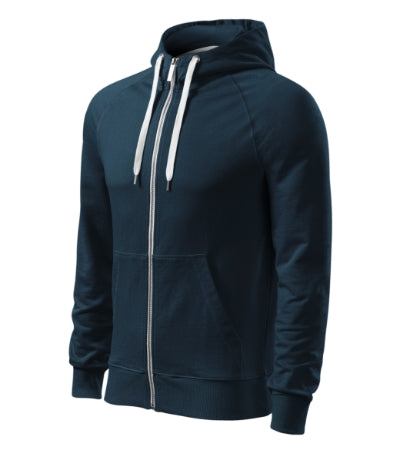 MALFINI Premium VOYAGE Men's sweatshirt in navy blue - promotional clothing printed with your company logo