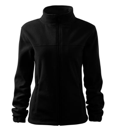 RIMECK JACKET Women's fleece in black - promotional clothing printed with your company logo