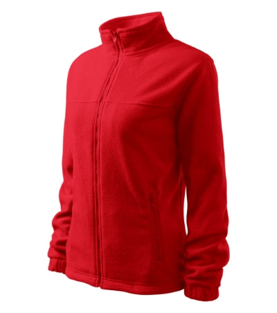 RIMECK JACKET Women's fleece in red - promotional clothing printed with your company logo