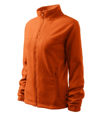 RIMECK JACKET Women's fleece in orange - promotional clothing printed with your company logo