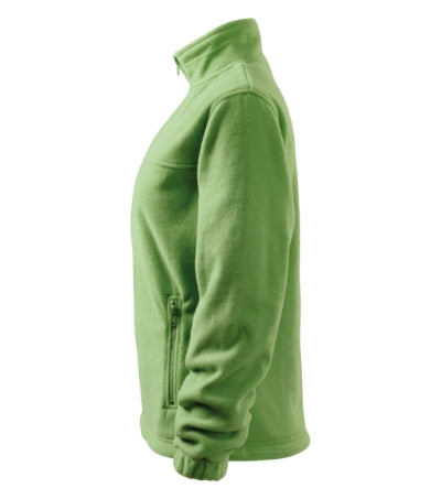 RIMECK JACKET Women's fleece in grass green - promotional clothing printed with your company logo