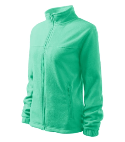 RIMECK JACKET Women's fleece in mint - promotional clothing printed with your company logo
