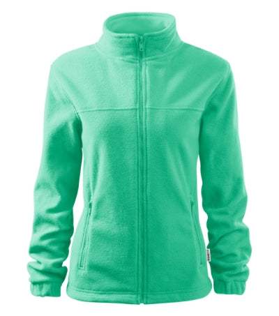 RIMECK JACKET Women's fleece in mint, brand label - promotional clothing printed with your company logo