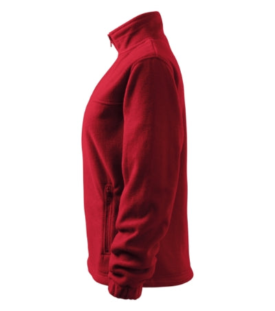 RIMECK JACKET Women's fleece in marlboro red, brand label - promotional clothing printed with your company logo