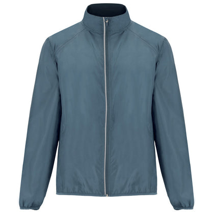 ROLY GLASGOW Men's windbreaker in storm blue - promotional clothing printed with your company logo