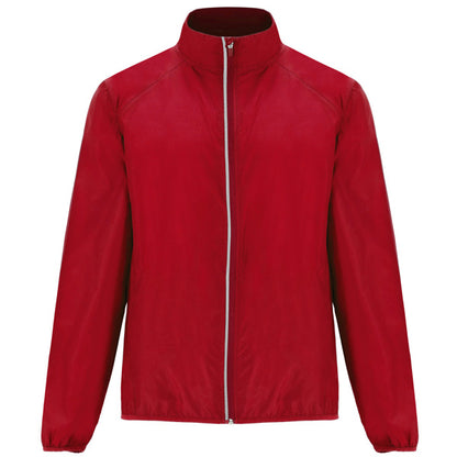 ROLY GLASGOW Men's windbreaker in red - promotional clothing printed with your company logo