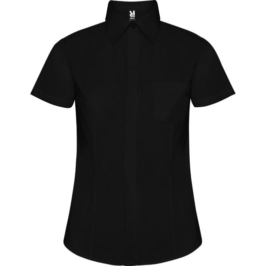 ROLY WRK SOFIA Women's shirt in black - promotional clothing printed with your company logo