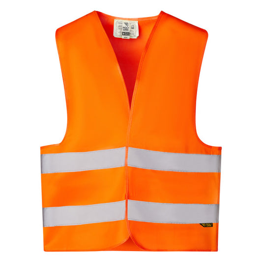 ROLY WRK SIRIO Men's vest in fluor orange - promotional clothing printed with your company logo