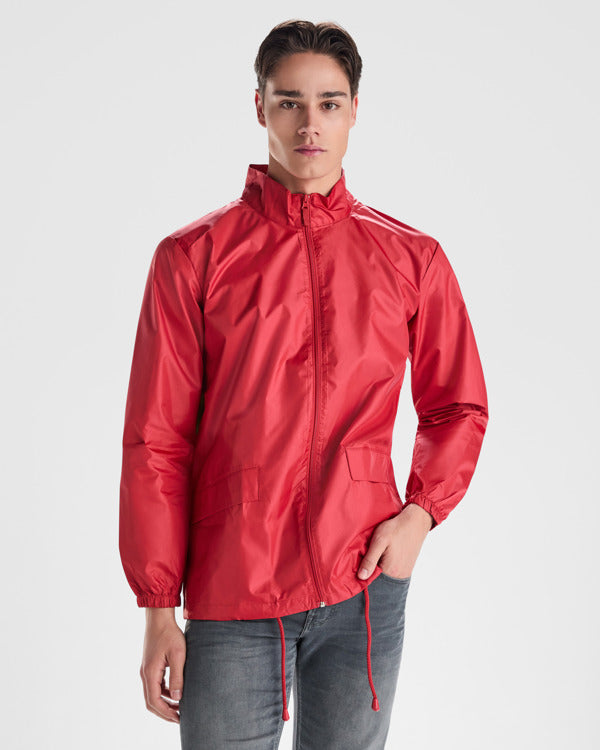 ROLY ESCOCIA Men's jacket in black - promotional clothing printed with your company logo