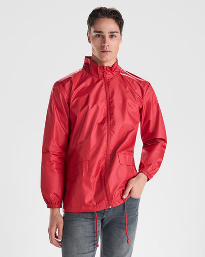 ROLY ESCOCIA Men's jacket in black - promotional clothing printed with your company logo
