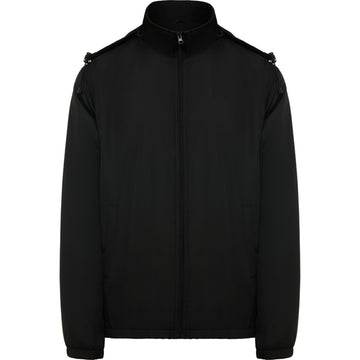 ROLY MAKALU Men's jacket in black - promotional clothing printed with your company logo