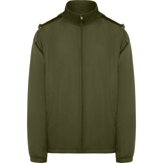 ROLY MAKALU Men's jacket in army green - promotional clothing printed with your company logo