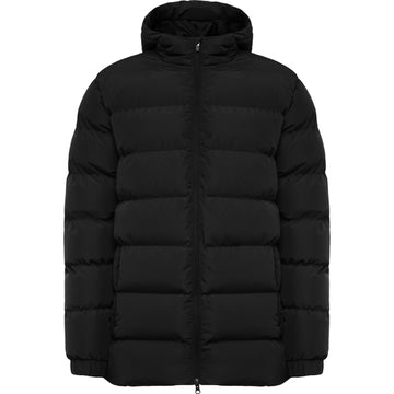 ROLY NEPAL Unisex parka in black - promotional clothing printed with your company logo