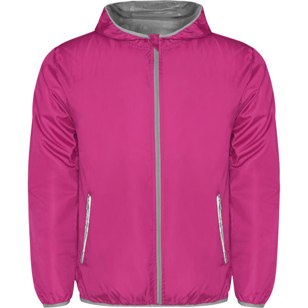 ROLY ANGELO Unisex windbreaker in fluor pink - promotional clothing printed with your company logo