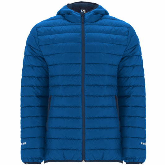 ROLY NORWAY SPORT Men's parka in royal blue/navy blue - promotional clothing printed with your company logo