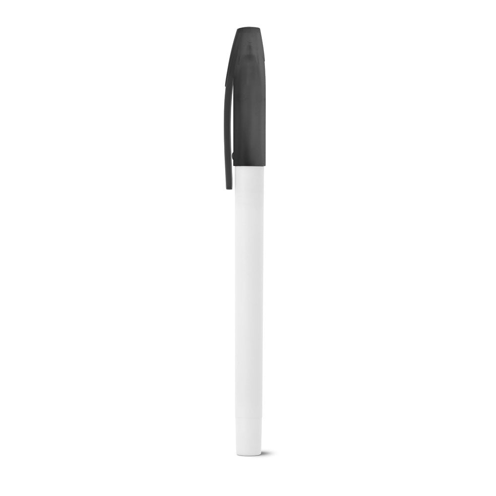 JADE promotional pen in black with custom logo branding