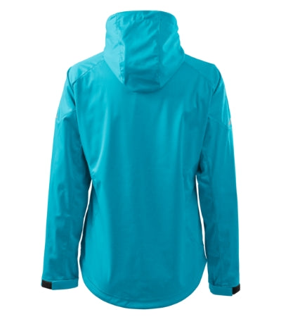 MALFINI COOL Women's softshell jacket in blue atoll - promotional clothing printed with your company logo