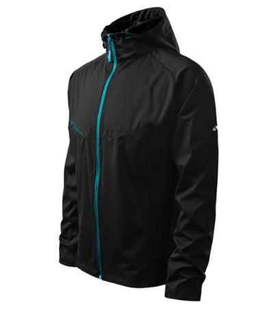 MALFINI COOL Men's softshell jacket in black - promotional clothing printed with your company logo