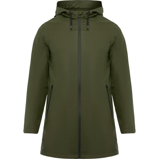 ROLY SITKA Unisex raincoat in dark army green - promotional clothing printed with your company logo