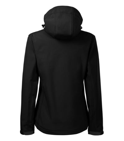 MALFINI PERFORMANCE Women's softshell jacket in black - promotional clothing printed with your company logo