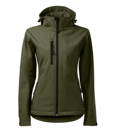 MALFINI PERFORMANCE Women's softshell jacket in military - promotional clothing printed with your company logo