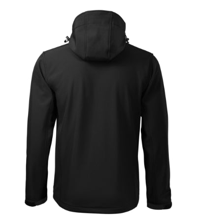 MALFINI PERFORMANCE Men's softshell jacket in black - promotional clothing printed with your company logo