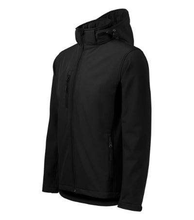 MALFINI PERFORMANCE Men's softshell jacket in black - promotional clothing printed with your company logo