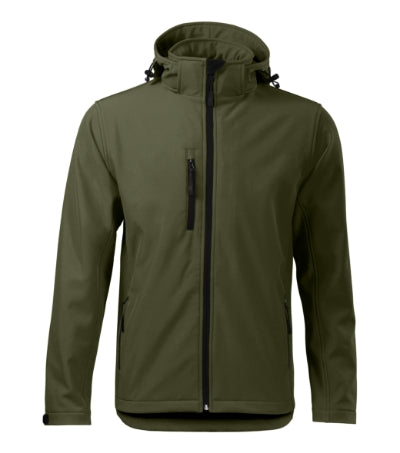 MALFINI PERFORMANCE Men's softshell jacket in military - promotional clothing printed with your company logo