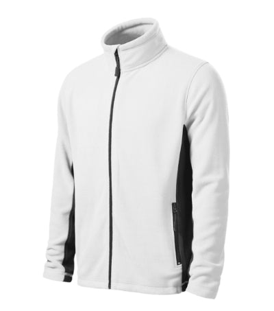 MALFINI FROSTY Men's fleece in white - promotional clothing printed with your company logo