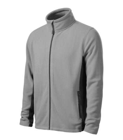 MALFINI FROSTY Men's fleece in light gray - promotional clothing printed with your company logo