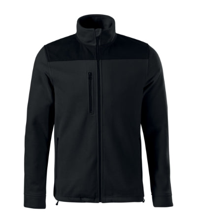 RIMECK EFFECT Unisex fleece in black - promotional clothing printed with your company logo
