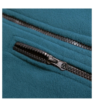 RIMECK EFFECT Unisex fleece in bottle green - promotional clothing printed with your company logo