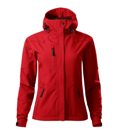 MALFINI NANO Women's softshell jacket in red - promotional clothing printed with your company logo
