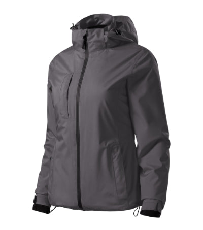 MALFINI PACIFIC 3 IN 1 Women's jacket in steel gray - promotional clothing printed with your company logo