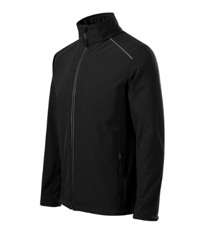 MALFINI VALLEY Men's softshell jacket in black - promotional clothing printed with your company logo