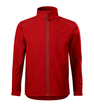 MALFINI VALLEY Men's softshell jacket in red - promotional clothing printed with your company logo