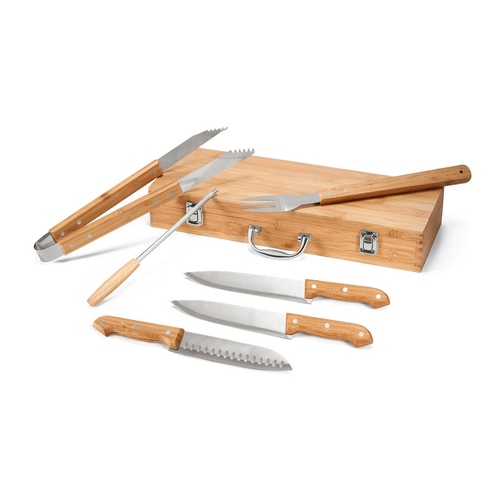 KABSA promotional picnic item in natural with custom logo branding