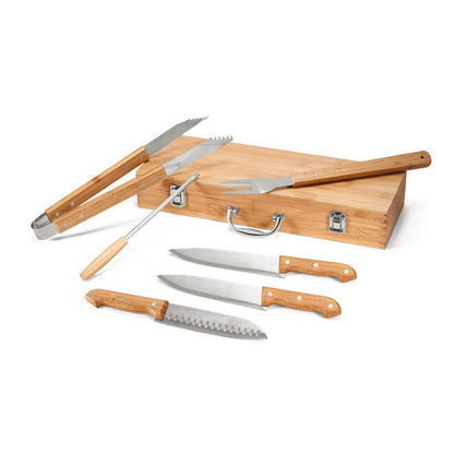 KABSA promotional picnic item in natural with custom logo branding