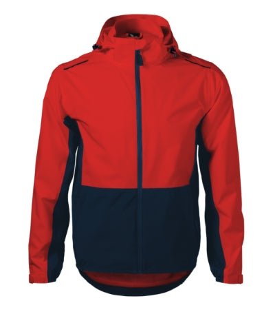 MALFINI RAINBOW Men's jacket in red - promotional clothing printed with your company logo