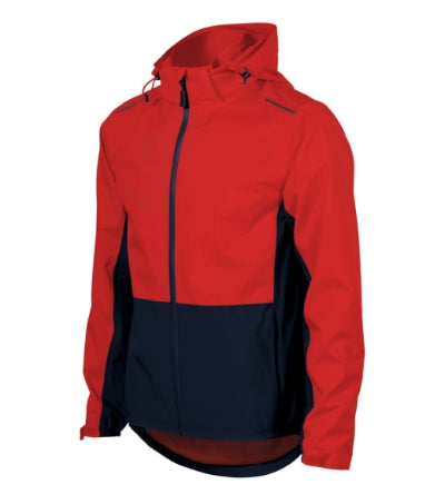 MALFINI RAINBOW Men's jacket in red - promotional clothing printed with your company logo