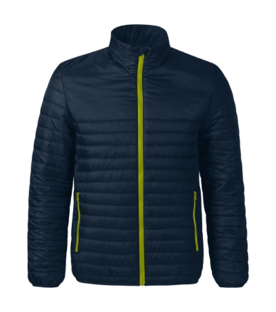 MALFINI PHANTOM Men's jacket in navy blue - promotional clothing printed with your company logo