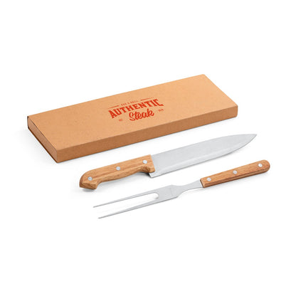 SALSA promotional picnic item in natural with custom logo branding