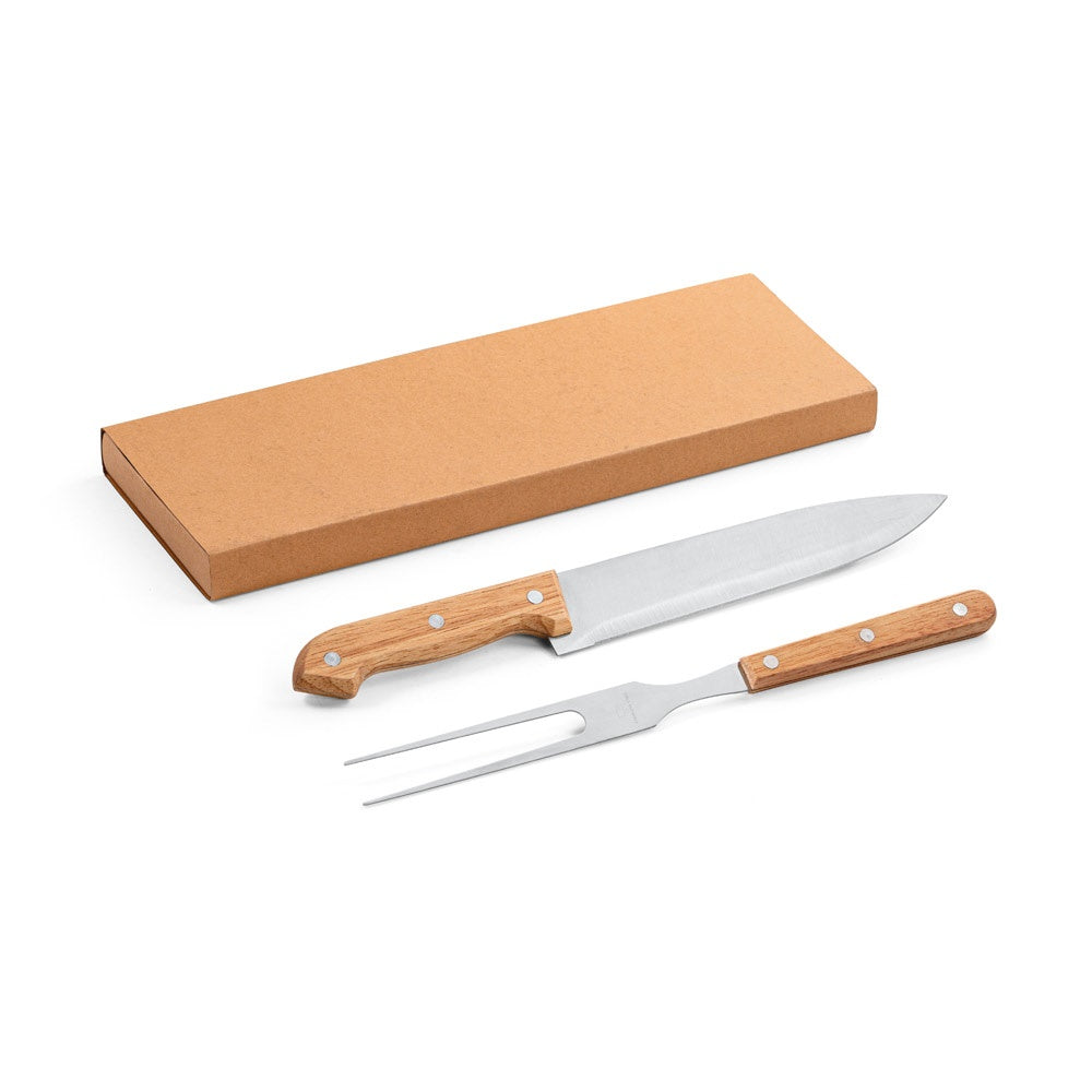 SALSA promotional picnic item in natural with custom logo branding