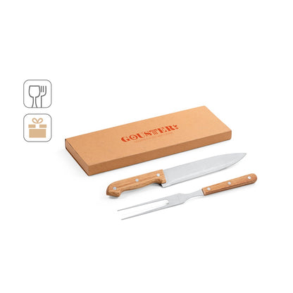 SALSA promotional picnic item (complete set view) with custom logo branding