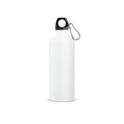 RE-LANDSCAPE M promotional bottle in white with custom logo branding
