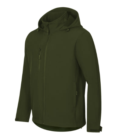 MALFINI TRAIL Men's softshell jacket in military - promotional clothing printed with your company logo