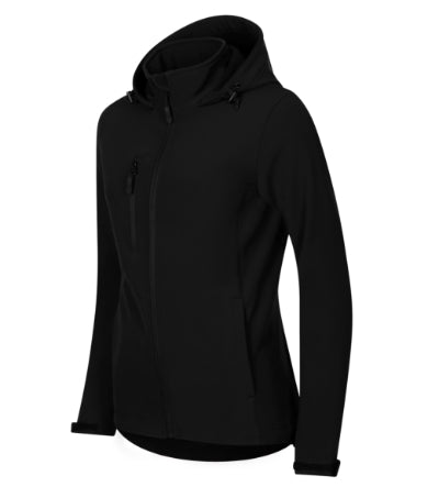 MALFINI TRAIL Women's softshell jacket in black - promotional clothing printed with your company logo