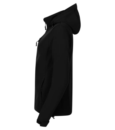 MALFINI TRAIL Women's softshell jacket in black - promotional clothing printed with your company logo